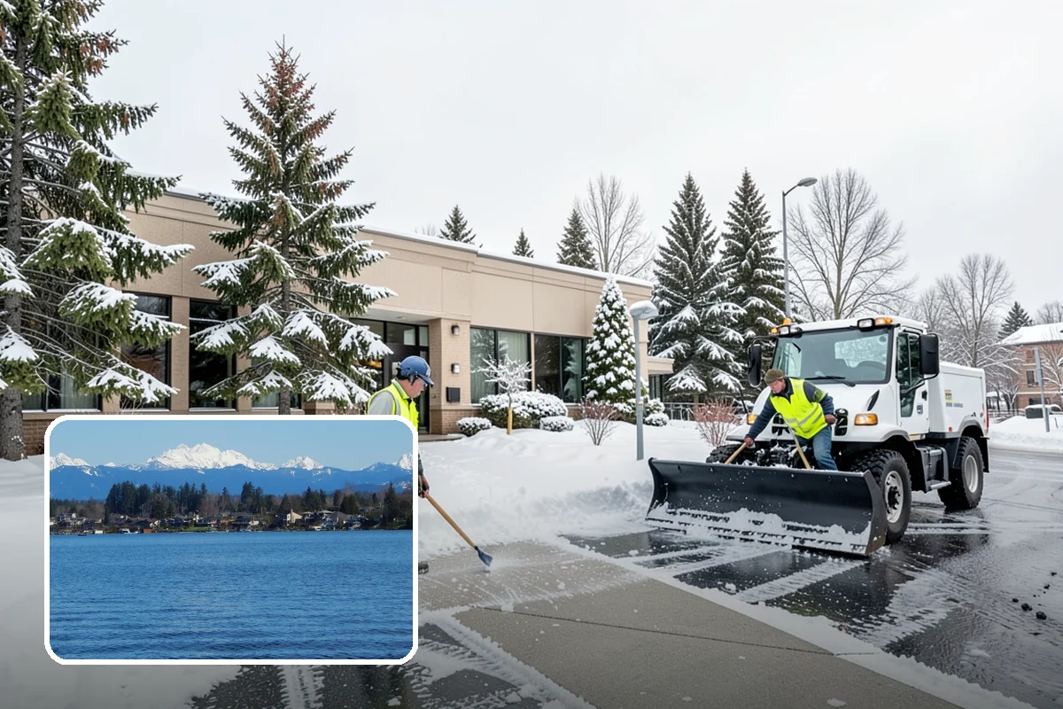 Residential Deicing in Lake Stevens, Snohomish County, WA - Prevents falls on shaded, slow-thawing entry paths