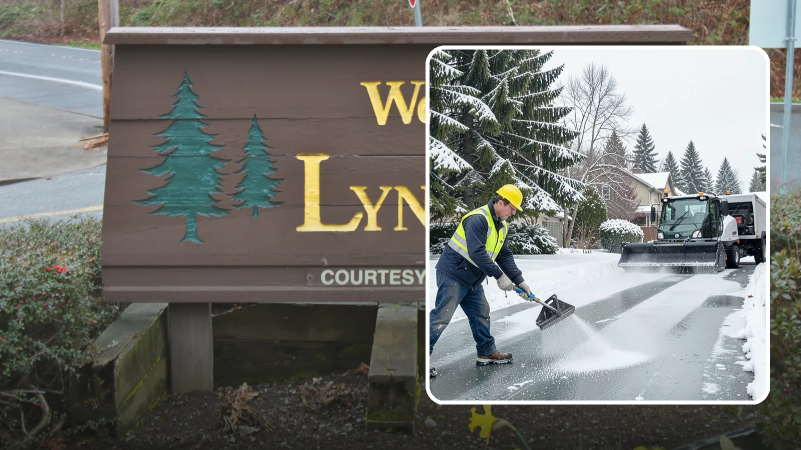 Residential Deicing in Lynnwood, Snohomish County, WA - Targeted deicing that keeps Western Washington driveways, walkways, and front steps free of the black ice that forms after...