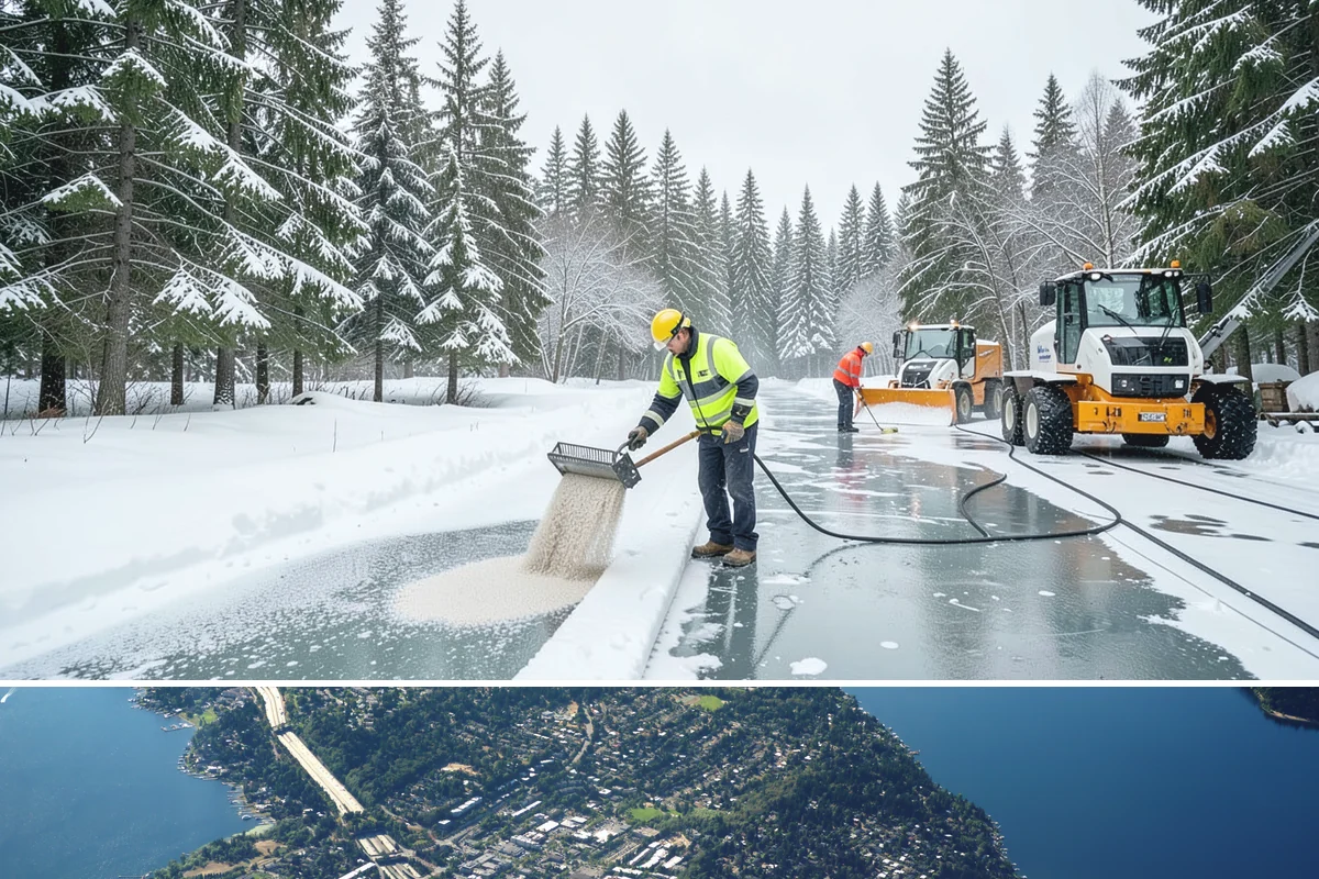 Residential Deicing in Mercer Island, King County, WA - Service runs from late November through February, with peak demand during the freezing-rain and Fraser Valley outflow events that...