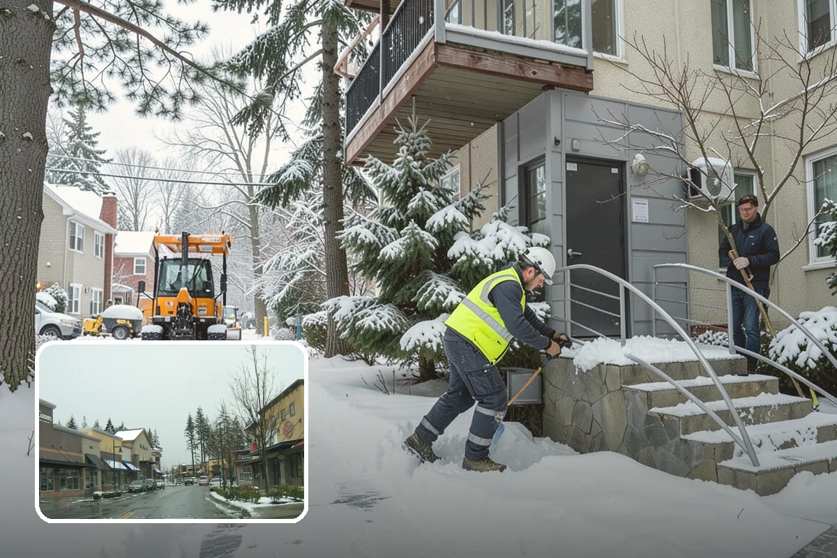 Residential Deicing in Mill Creek, Snohomish County, WA - Prevents falls on shaded, slow-thawing entry paths