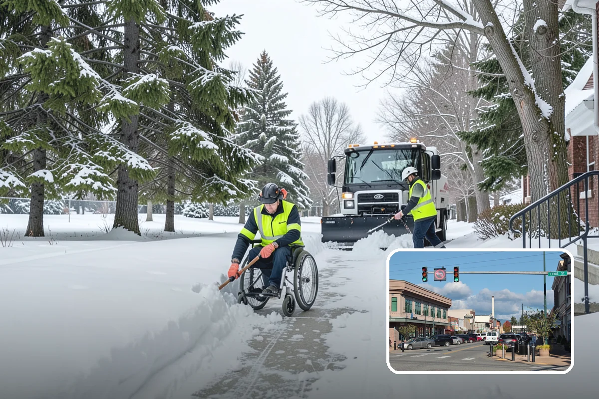 Residential Deicing in Monroe, Snohomish County, WA - Prevents falls on shaded, slow-thawing entry paths