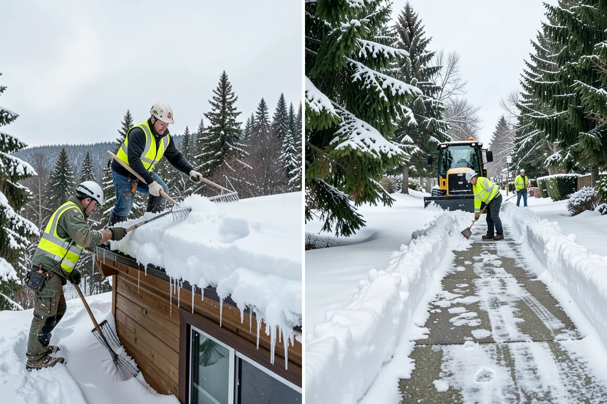 Residential Deicing in Normandy Park, King County, WA - Walk the property to map sloped driveways, shaded walks, and step landings