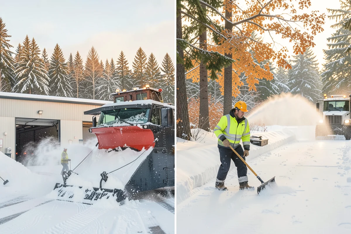 Residential Deicing in Oak Harbor, Island County, WA - Walk the property to map sloped driveways, shaded walks, and step landings