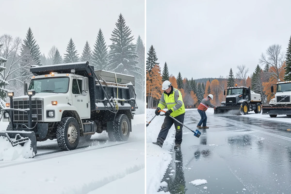 Residential Deicing in Renton, King County, WA - Walk the property to map sloped driveways, shaded walks, and step landings