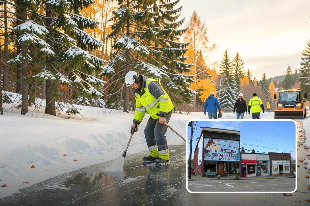 Residential Deicing in Ruston, Pierce County, WA - Prevents falls on shaded, slow-thawing entry paths