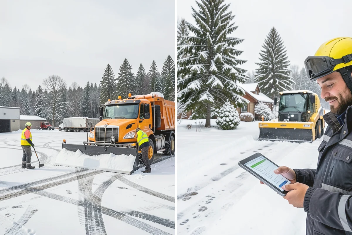Residential Deicing in Ruston, Pierce County, WA - Walk the property to map sloped driveways, shaded walks, and step landings