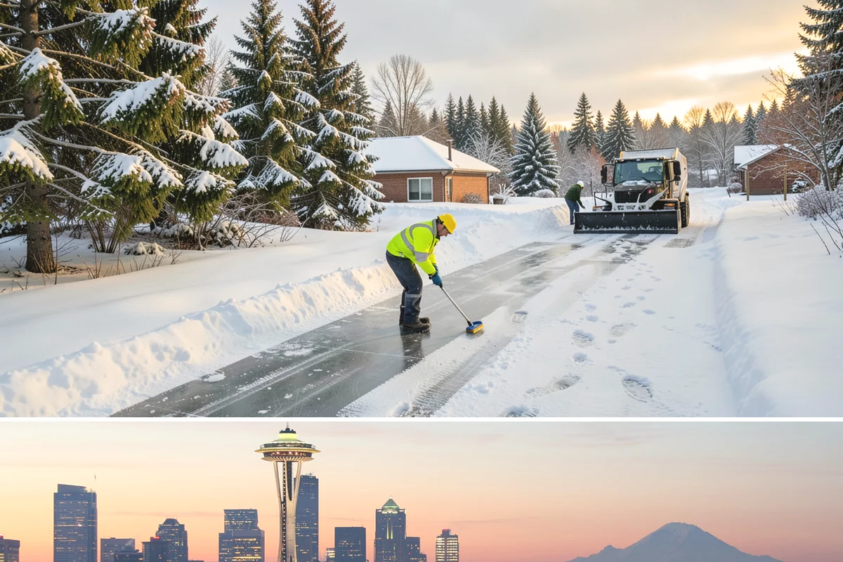 Residential Deicing in Seattle, King County, WA - Service runs from late November through February, with peak demand during the freezing-rain and Fraser Valley outflow events that...