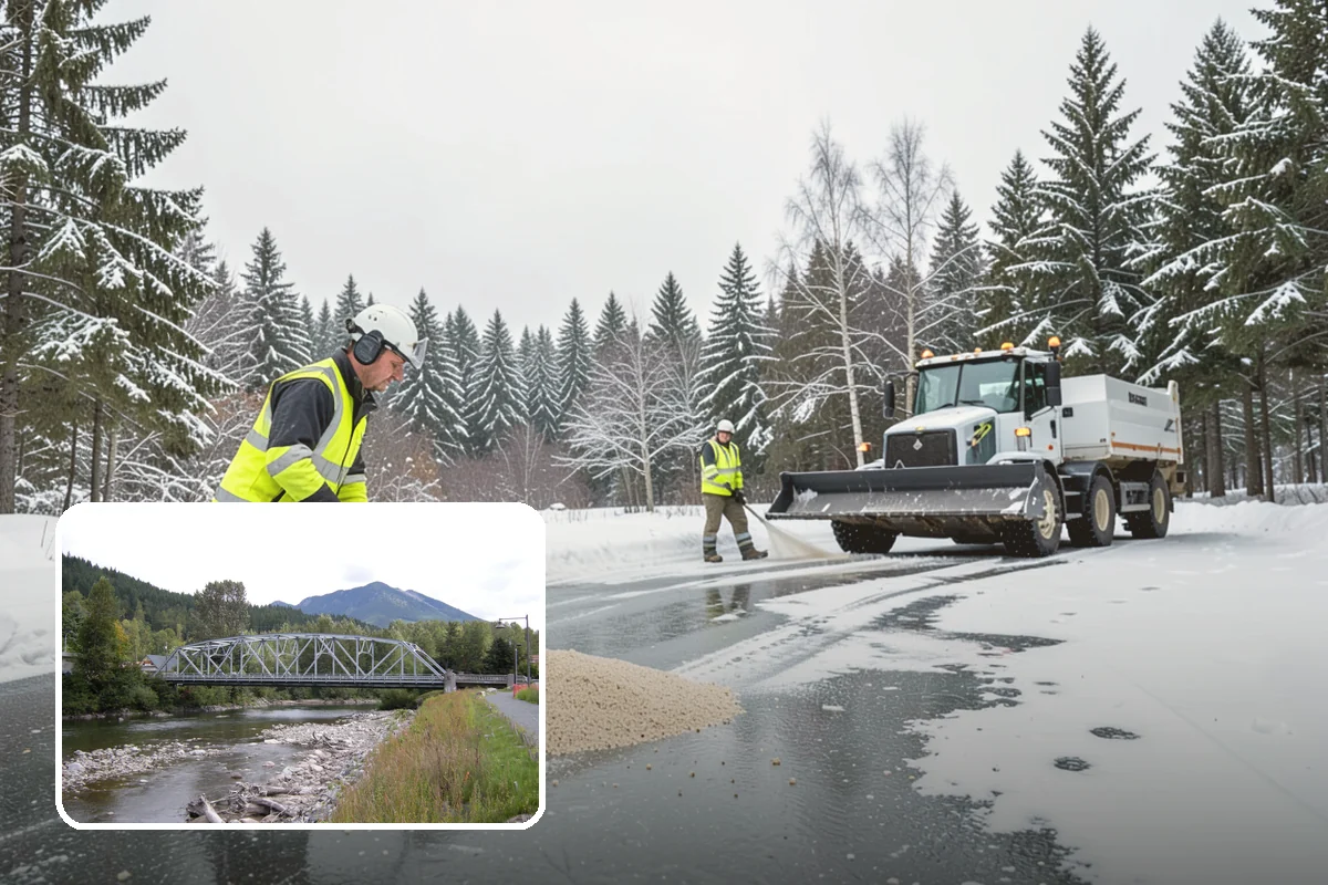 Residential Deicing in Skykomish, King County, WA - Prevents falls on shaded, slow-thawing entry paths