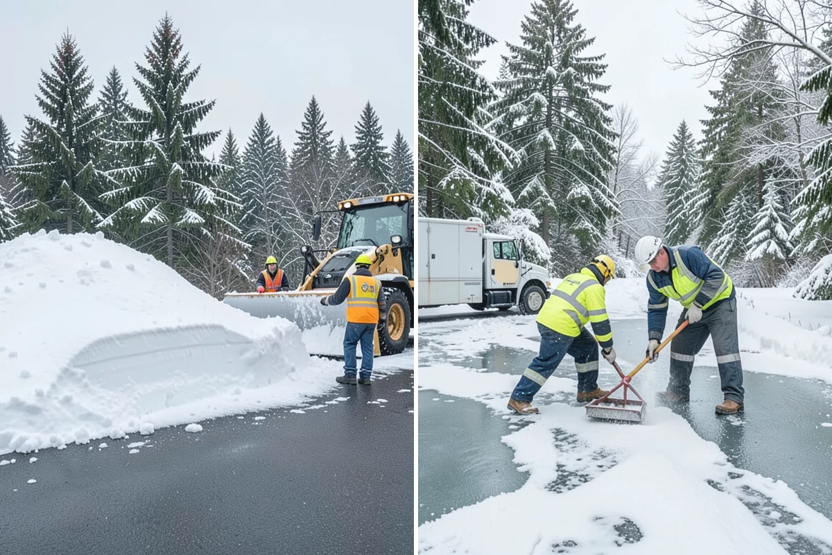 Residential Deicing in Skykomish, King County, WA - Walk the property to map sloped driveways, shaded walks, and step landings