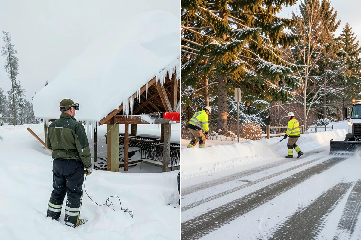 Residential Deicing in Snoqualmie, King County, WA - Walk the property to map sloped driveways, shaded walks, and step landings