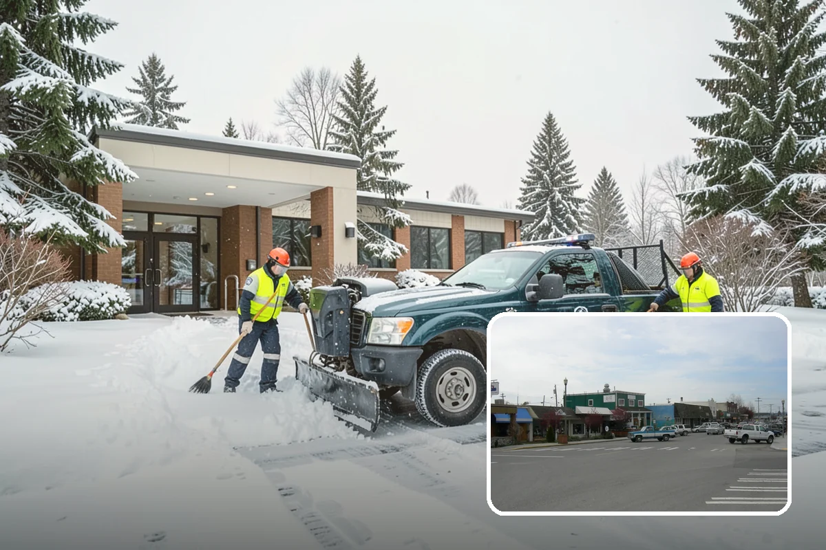 Residential Deicing in Stanwood, Snohomish County, WA - Prevents falls on shaded, slow-thawing entry paths