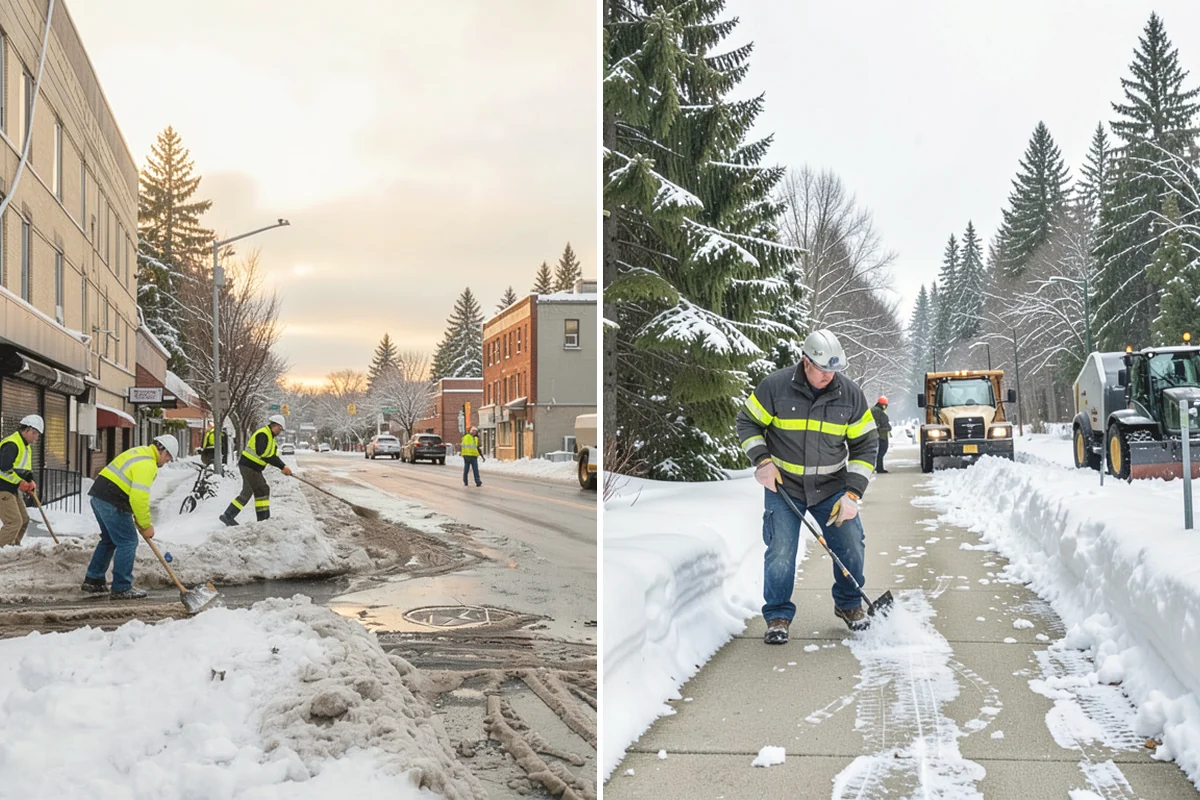 Residential Deicing in Tukwila, King County, WA - Walk the property to map sloped driveways, shaded walks, and step landings