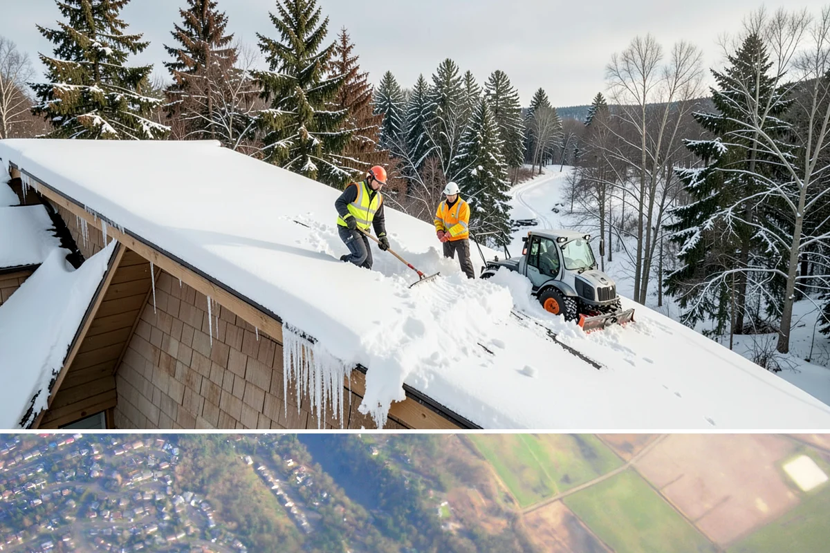 Residential Parking Lot Snow Removal in Algona, King County, WA - Western Washington lowland snow clusters between late November and February, with elevated risk during La Nina winters.