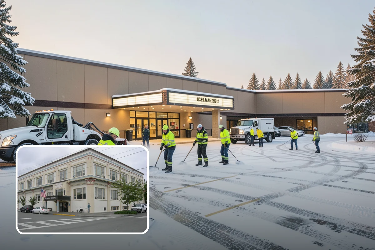 Residential Parking Lot Snow Removal in Anacortes, Skagit County, WA - Residents keep access to their vehicles during rare but disruptive lowland storms