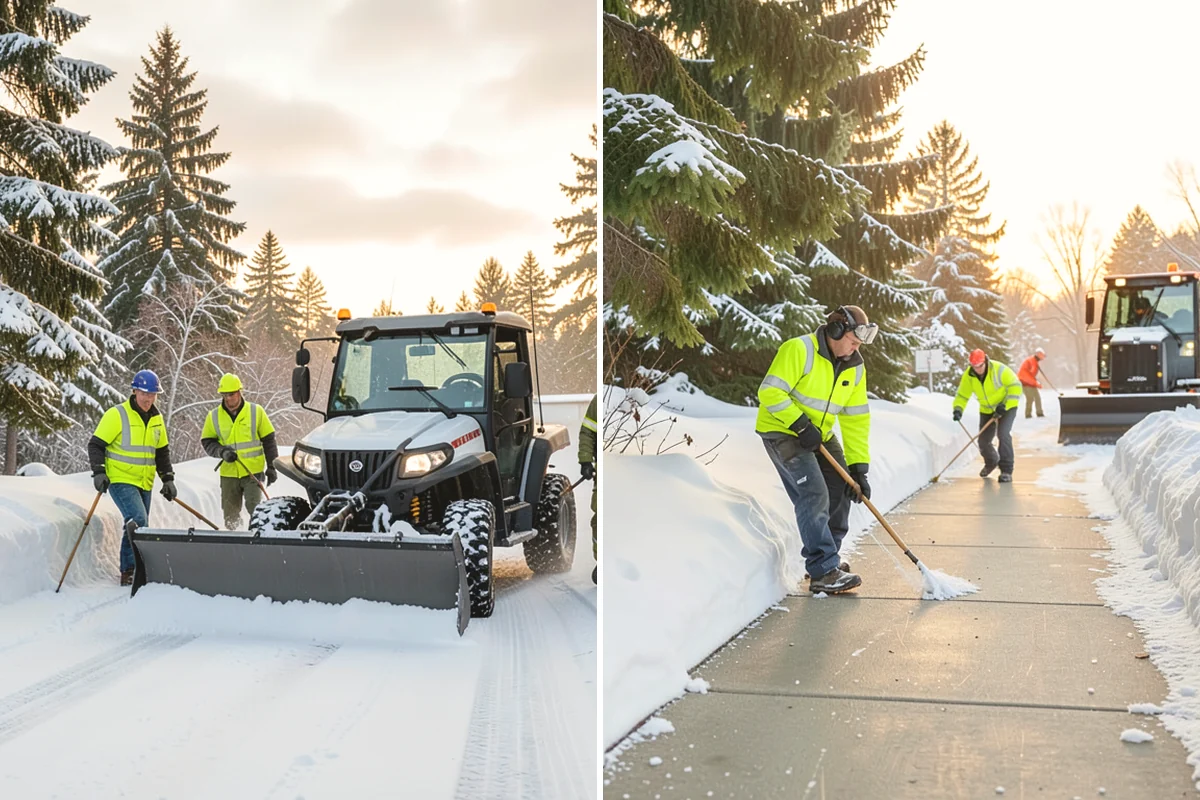 Residential Parking Lot Snow Removal in Anacortes, Skagit County, WA - Walk the lot to map stall layout, drainage, and where cars stay parked
