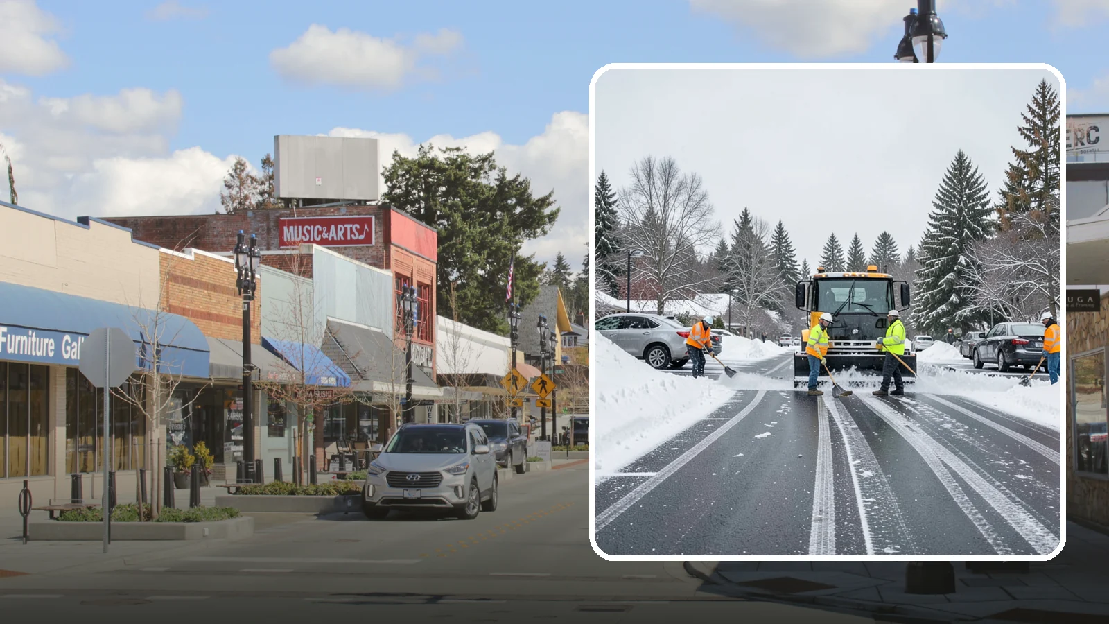 Residential Parking Lot Snow Removal in Bothell, King County, WA - We clear shared residential parking lots across Western Washington so tenants can reach their cars the moment Puget Sound snow...