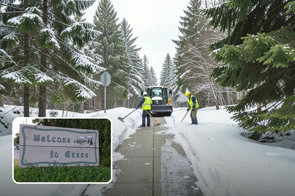 Residential Parking Lot Snow Removal in Brier, Snohomish County, WA - Residents keep access to their vehicles during rare but disruptive lowland storms