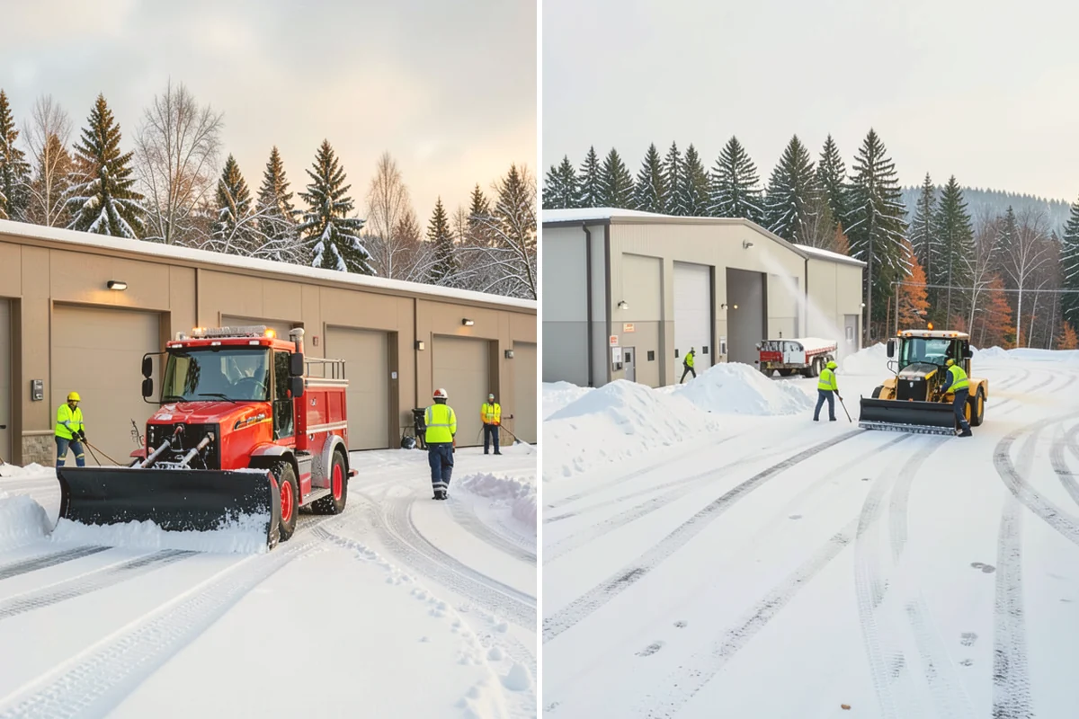 Residential Parking Lot Snow Removal in Brier, Snohomish County, WA - Walk the lot to map stall layout, drainage, and where cars stay parked
