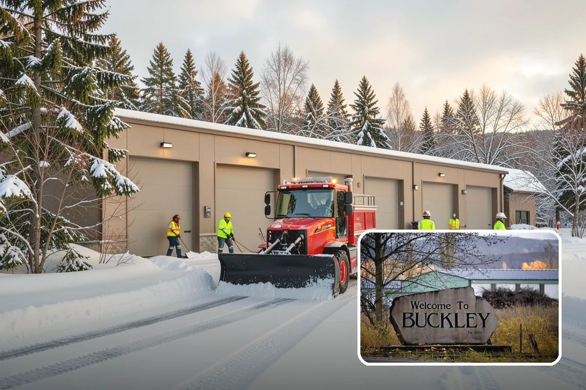 Residential Parking Lot Snow Removal in Buckley, Pierce County, WA - Residents keep access to their vehicles during rare but disruptive lowland storms
