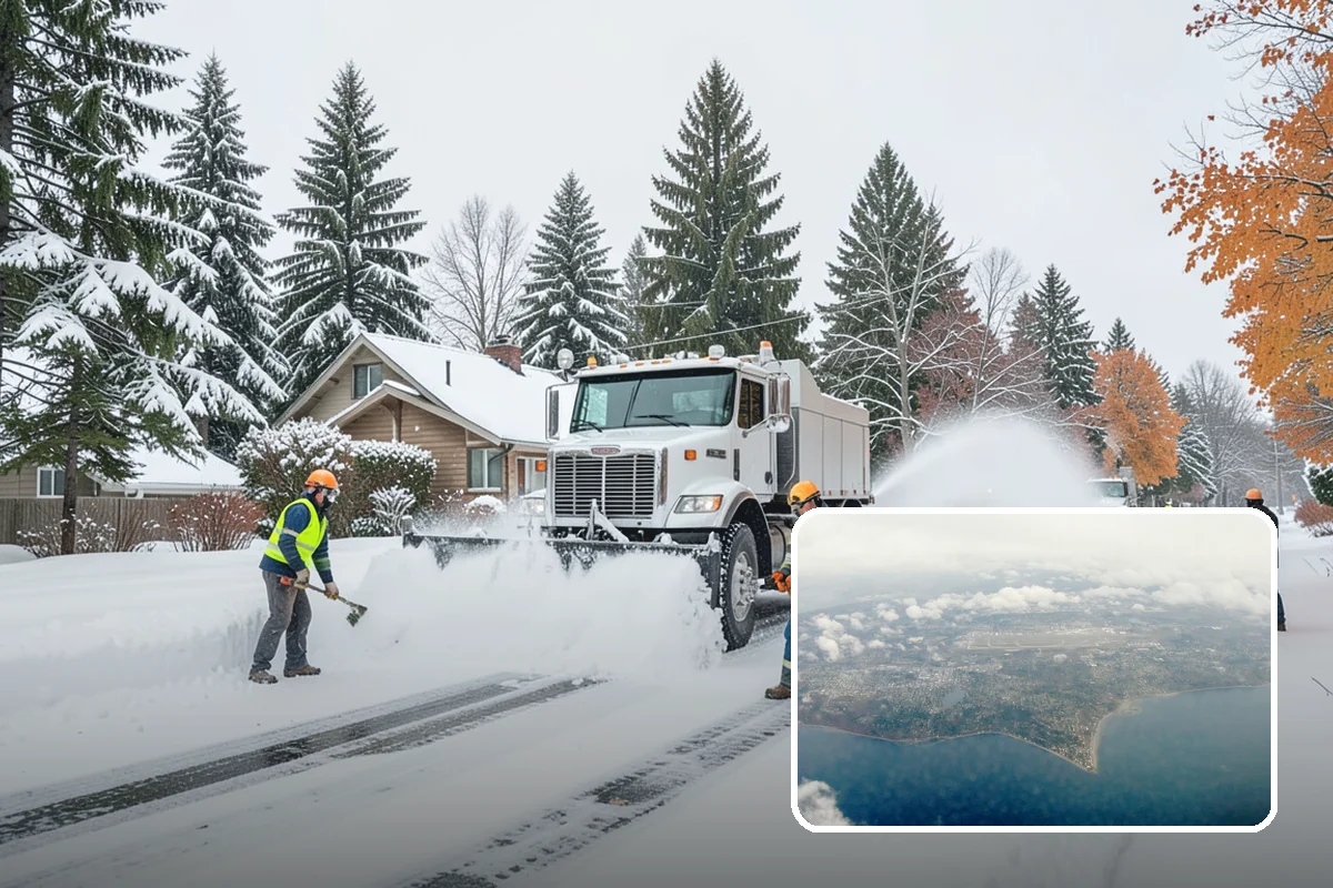 Residential Parking Lot Snow Removal in Burien, King County, WA - Residents keep access to their vehicles during rare but disruptive lowland storms