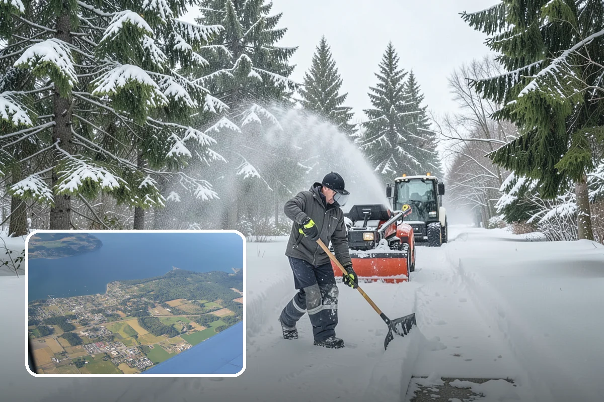 Residential Parking Lot Snow Removal in Coupeville, Island County, WA - Residents keep access to their vehicles during rare but disruptive lowland storms