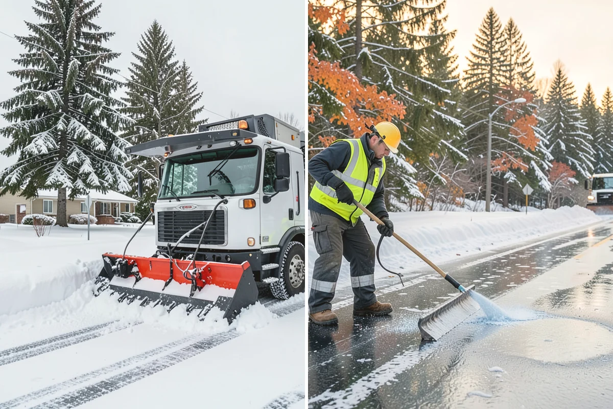 Residential Parking Lot Snow Removal in Covington, King County, WA - Walk the lot to map stall layout, drainage, and where cars stay parked