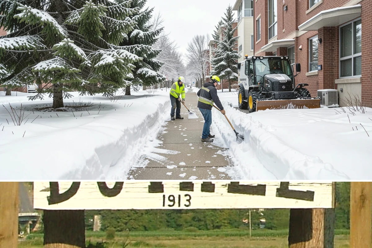 Residential Parking Lot Snow Removal in Duvall, King County, WA - Western Washington lowland snow clusters between late November and February, with elevated risk during La Nina winters.
