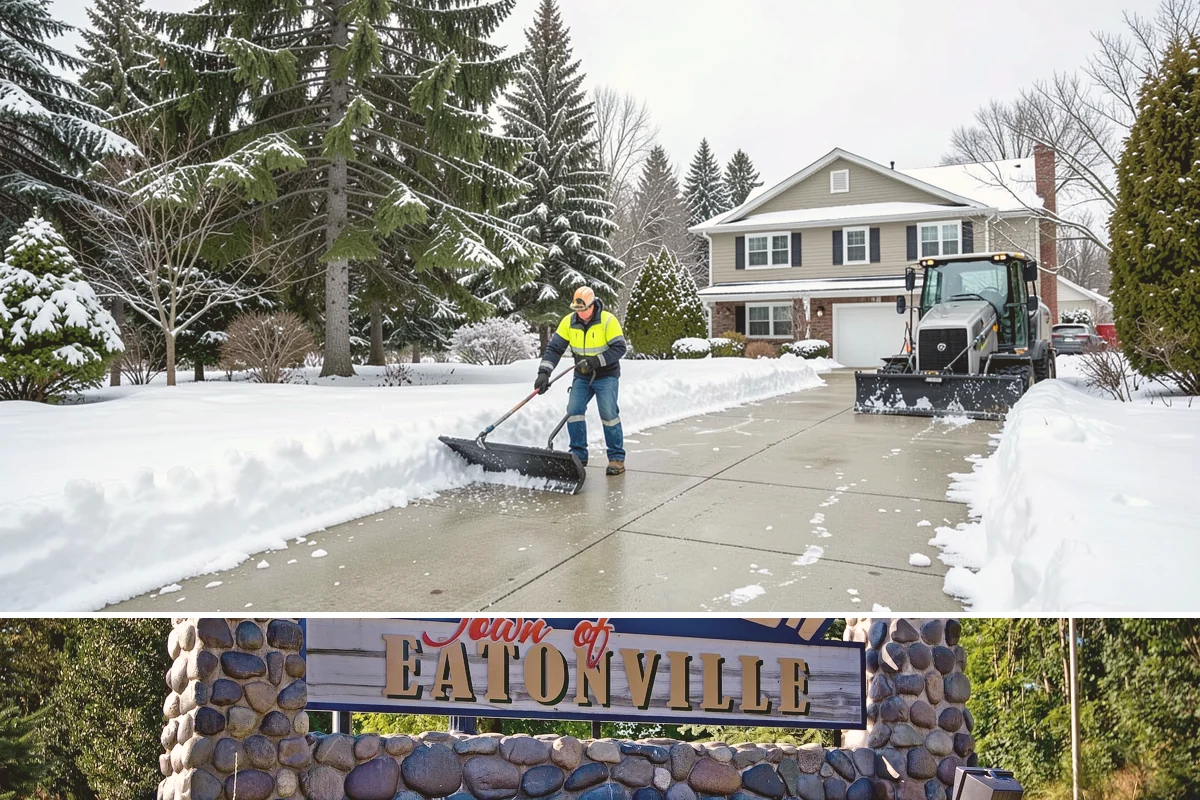 Residential Parking Lot Snow Removal in Eatonville, Pierce County, WA - Western Washington lowland snow clusters between late November and February, with elevated risk during La Nina winters.