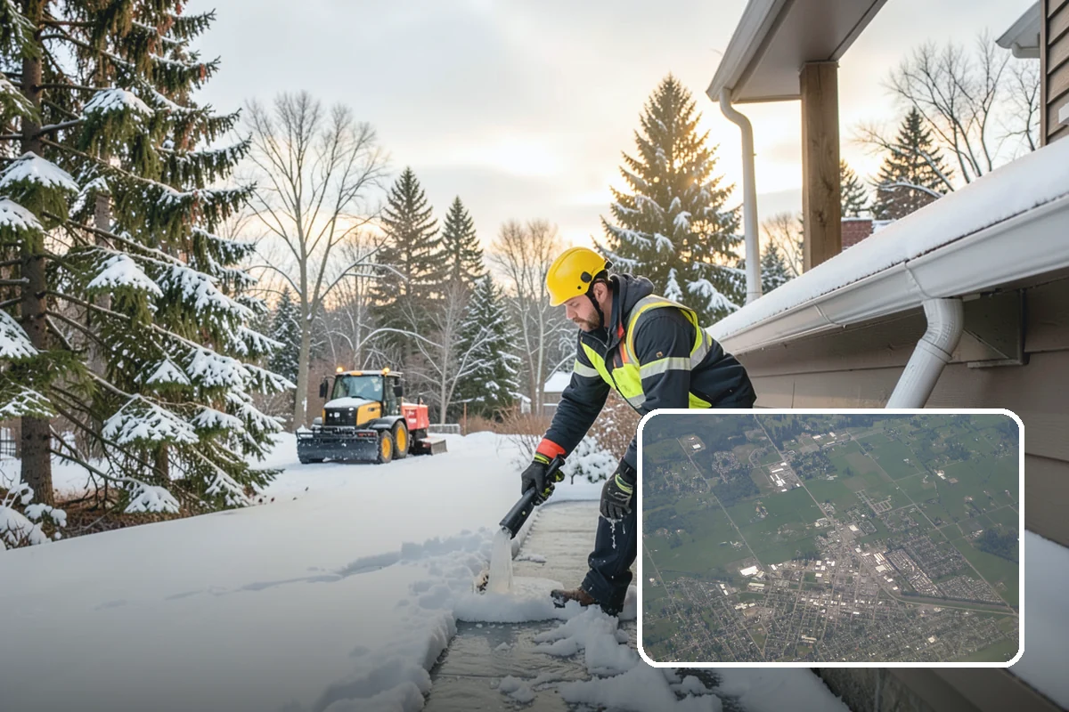 Residential Parking Lot Snow Removal in Enumclaw, King County, WA - Residents keep access to their vehicles during rare but disruptive lowland storms