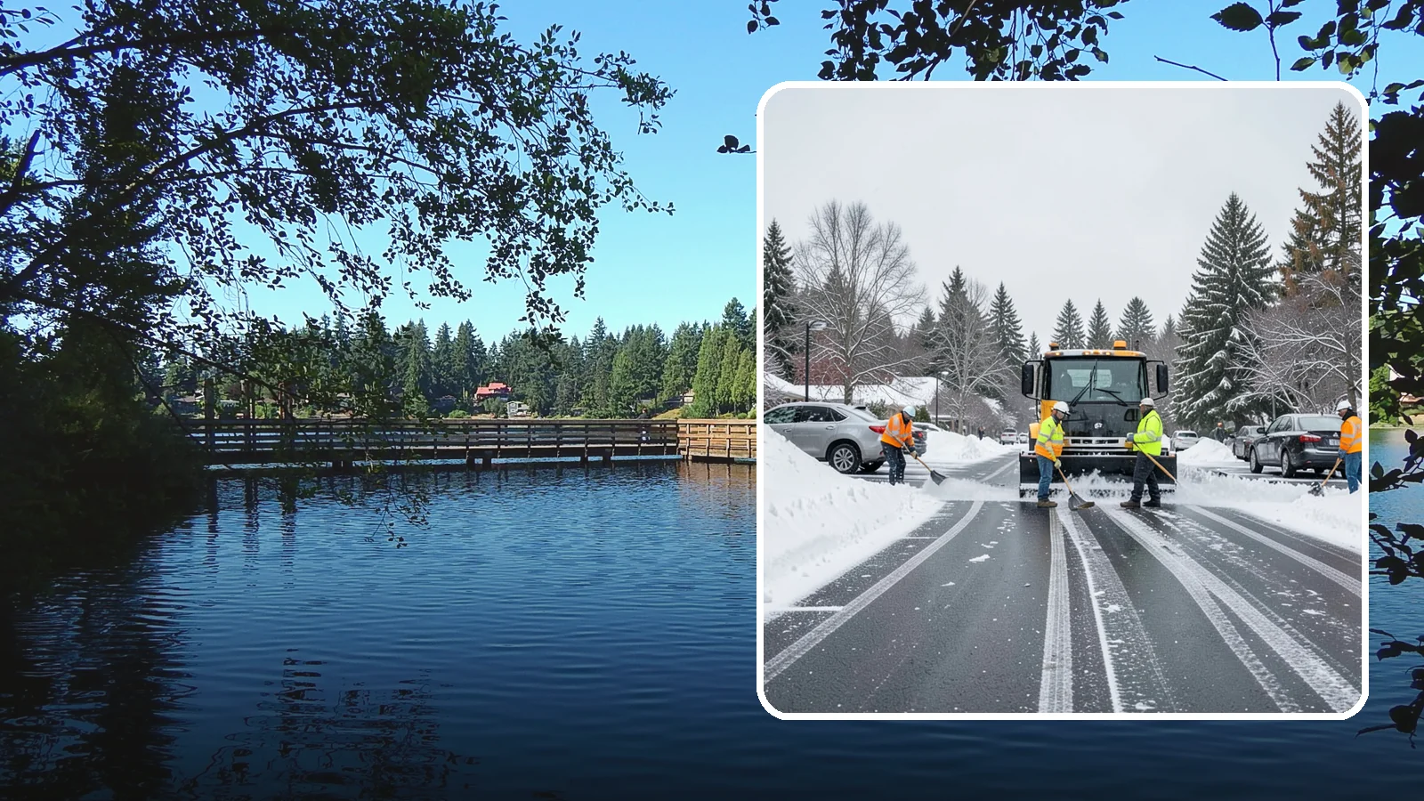 Residential Parking Lot Snow Removal in Federal Way, King County, WA - We clear shared residential parking lots across Western Washington so tenants can reach their cars the moment Puget Sound snow...