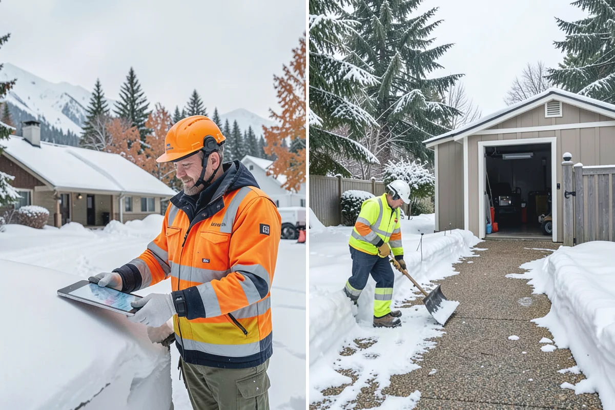 Residential Parking Lot Snow Removal in Gold Bar, Snohomish County, WA - Walk the lot to map stall layout, drainage, and where cars stay parked