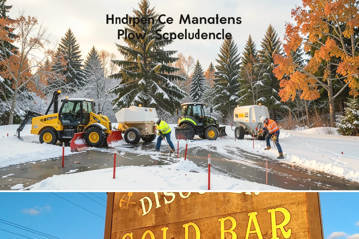 Residential Parking Lot Snow Removal in Gold Bar, Snohomish County, WA - Western Washington lowland snow clusters between late November and February, with elevated risk during La Nina winters.