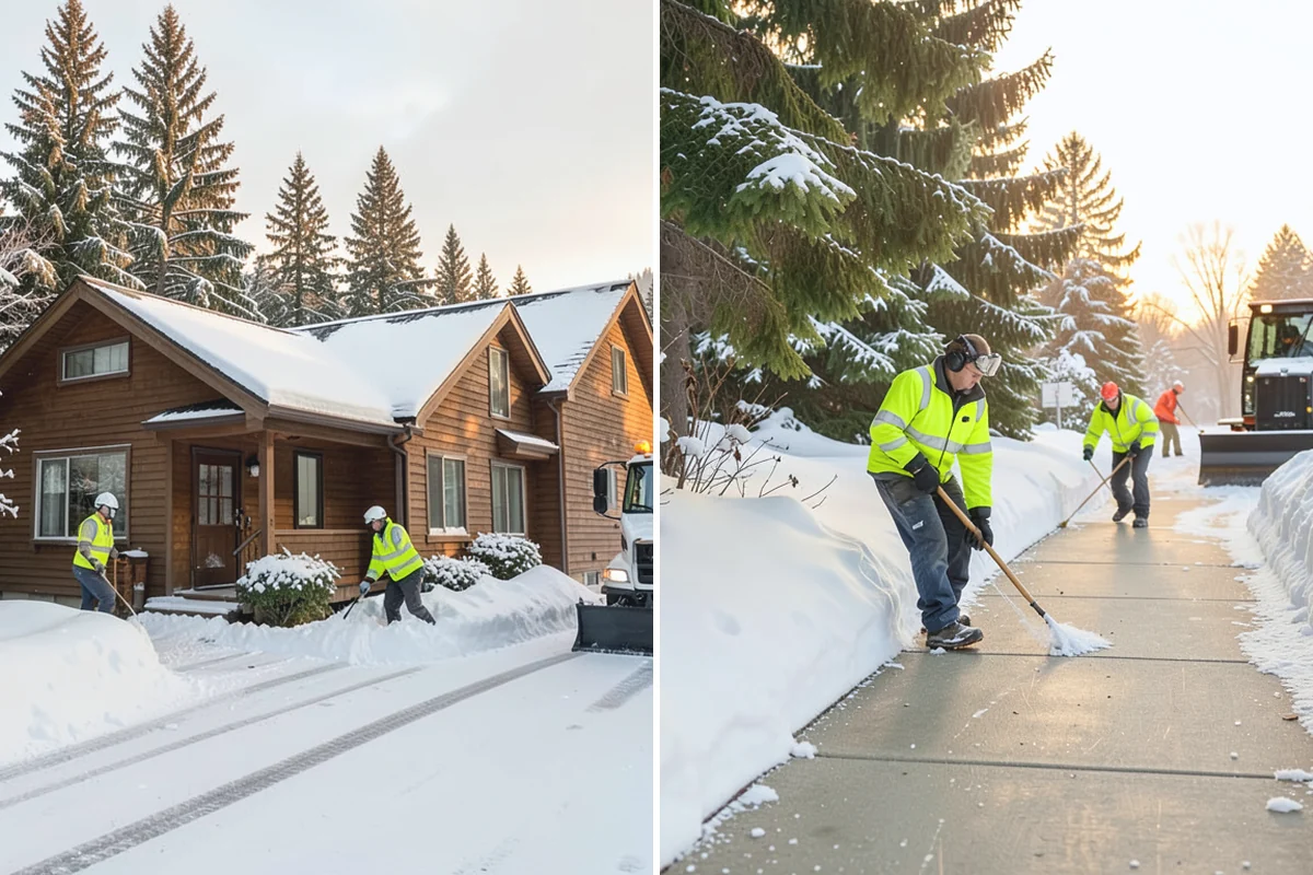 Residential Parking Lot Snow Removal in Hamilton, Skagit County, WA - Walk the lot to map stall layout, drainage, and where cars stay parked
