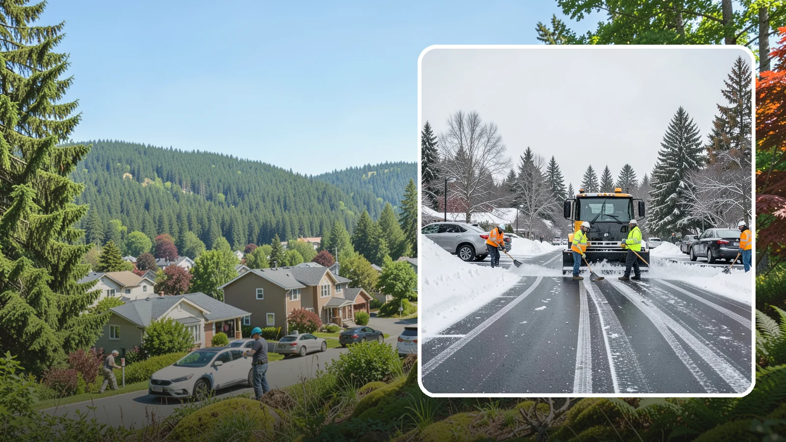 Residential Parking Lot Snow Removal in Index, Snohomish County, WA - We clear shared residential parking lots across Western Washington so tenants can reach their cars the moment Puget Sound snow...