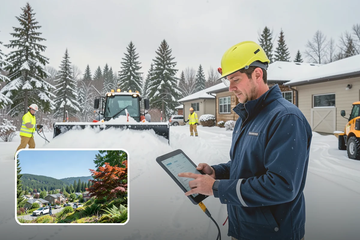 Residential Parking Lot Snow Removal in Index, Snohomish County, WA - Residents keep access to their vehicles during rare but disruptive lowland storms