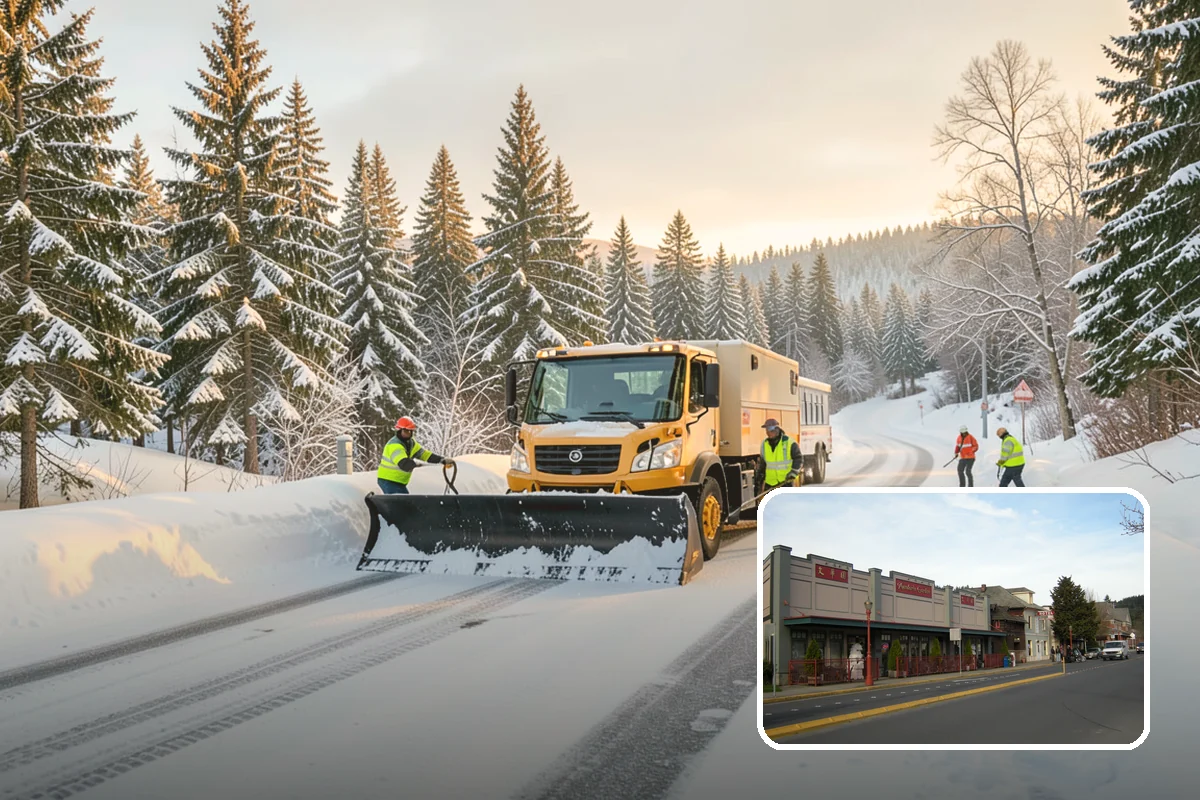 Residential Parking Lot Snow Removal in Issaquah, King County, WA - Residents keep access to their vehicles during rare but disruptive lowland storms