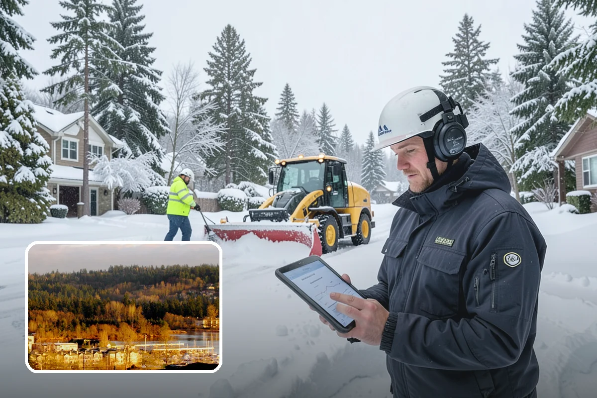 Residential Parking Lot Snow Removal in Kenmore, King County, WA - Residents keep access to their vehicles during rare but disruptive lowland storms