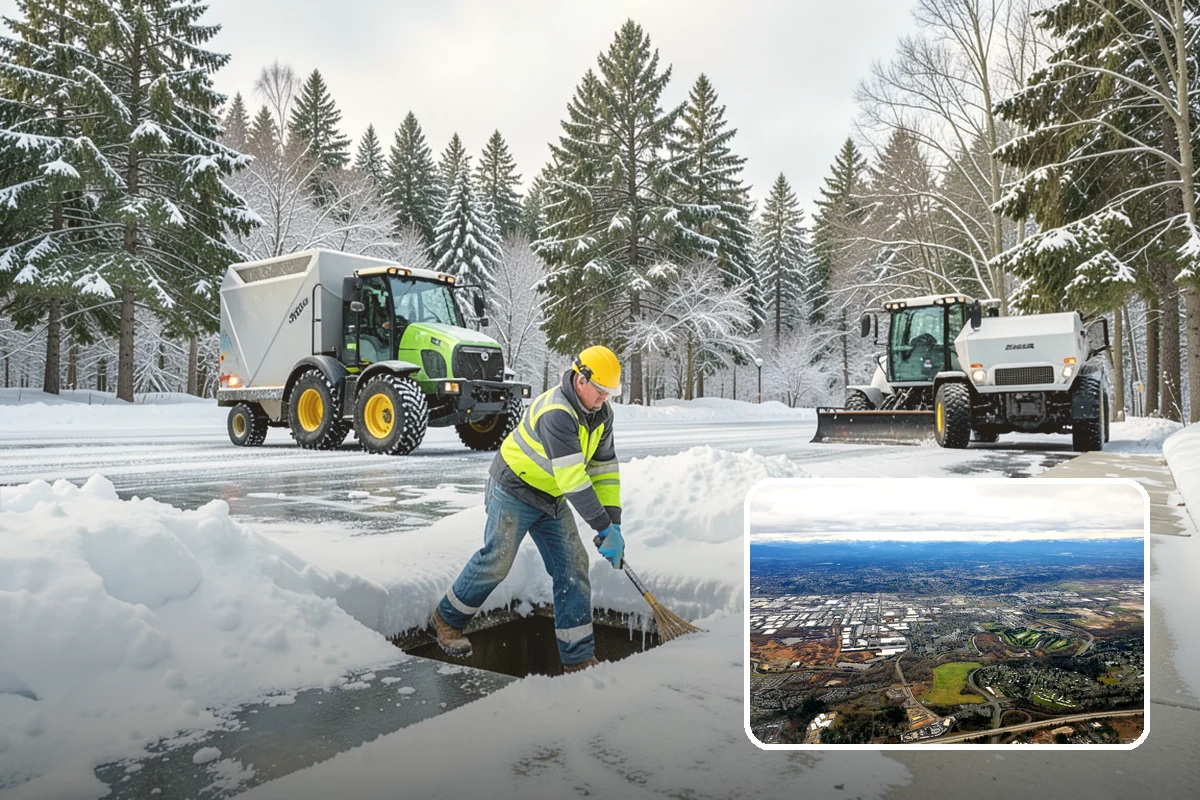 Residential Parking Lot Snow Removal in Kent, King County, WA - Residents keep access to their vehicles during rare but disruptive lowland storms