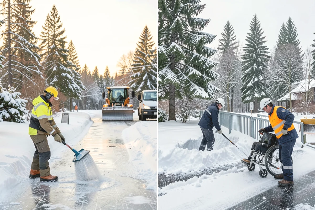 Residential Parking Lot Snow Removal in Lake Stevens, Snohomish County, WA - Walk the lot to map stall layout, drainage, and where cars stay parked