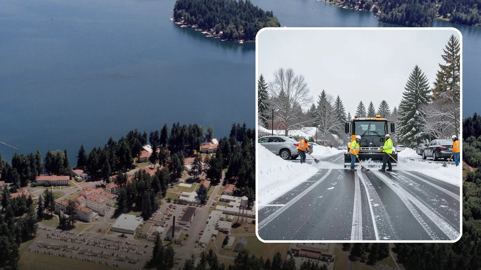 Residential Parking Lot Snow Removal in Lakewood, Pierce County, WA - We clear shared residential parking lots across Western Washington so tenants can reach their cars the moment Puget Sound snow...