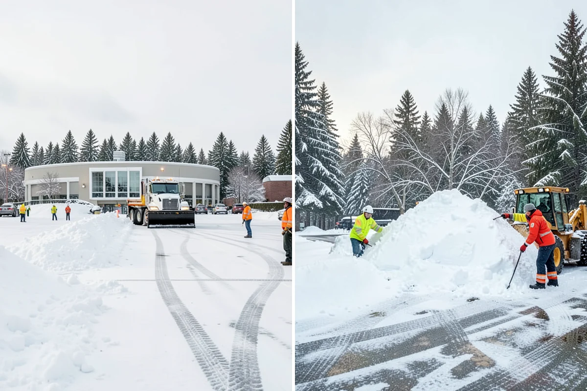 Residential Parking Lot Snow Removal in Lakewood, Pierce County, WA - Walk the lot to map stall layout, drainage, and where cars stay parked