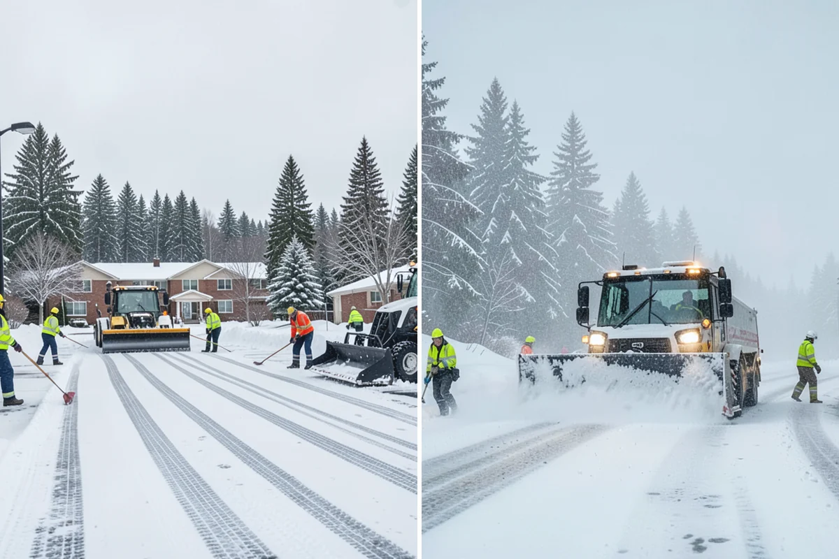 Residential Parking Lot Snow Removal in Marysville, Snohomish County, WA - Walk the lot to map stall layout, drainage, and where cars stay parked