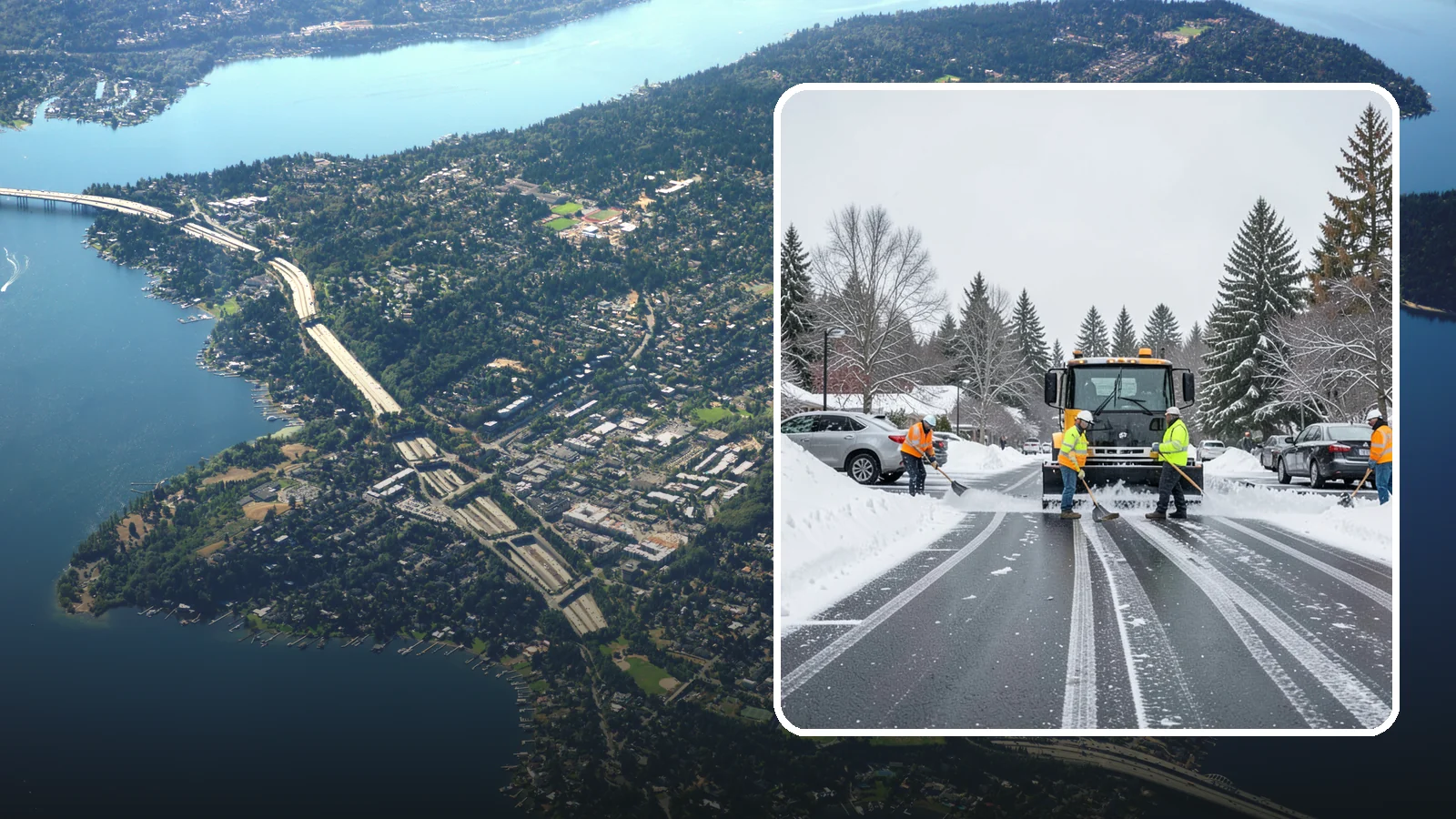 Residential Parking Lot Snow Removal in Mercer Island, King County, WA - We clear shared residential parking lots across Western Washington so tenants can reach their cars the moment Puget Sound snow...