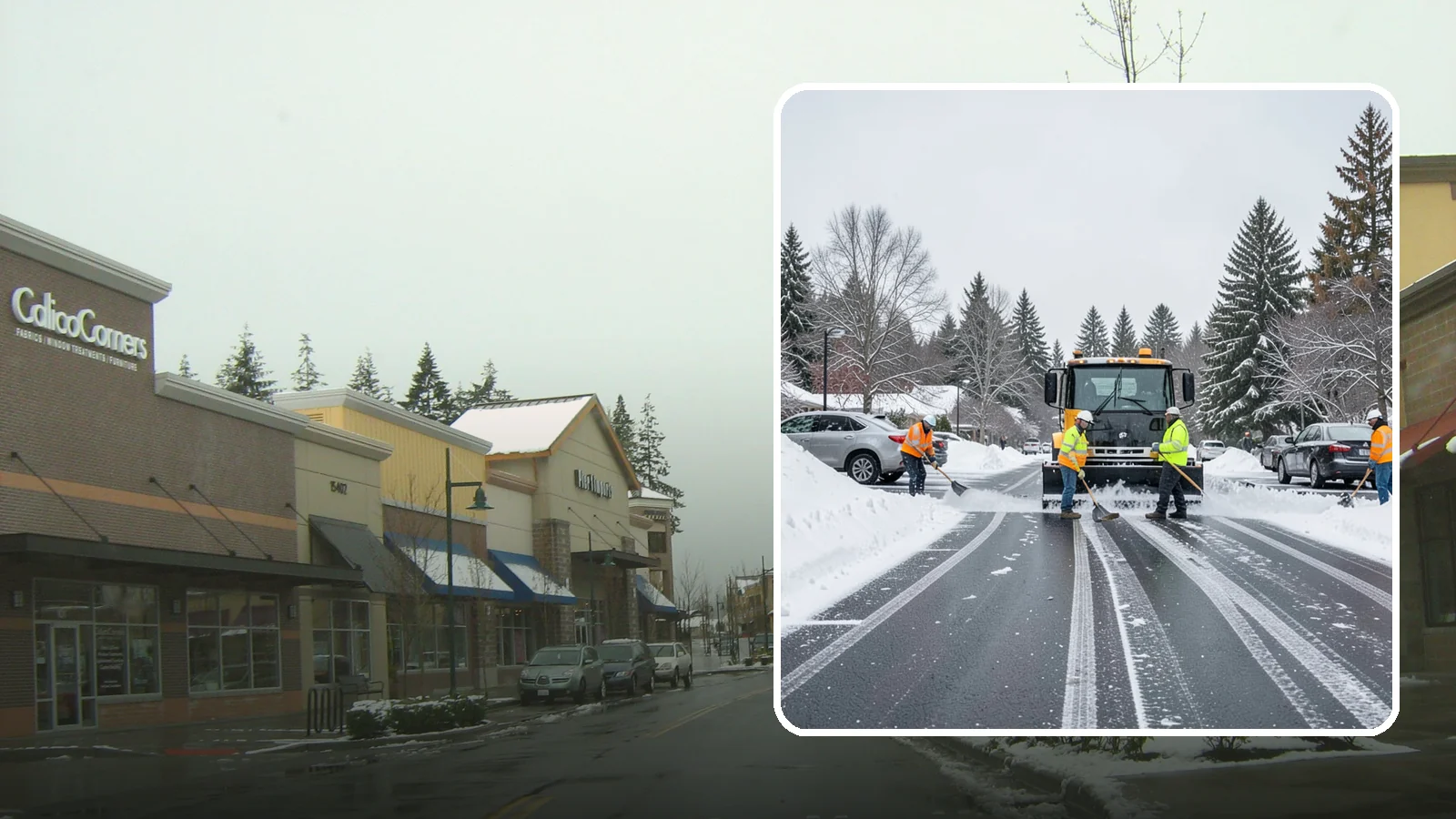 Residential Parking Lot Snow Removal in Mill Creek, Snohomish County, WA - We clear shared residential parking lots across Western Washington so tenants can reach their cars the moment Puget Sound snow...