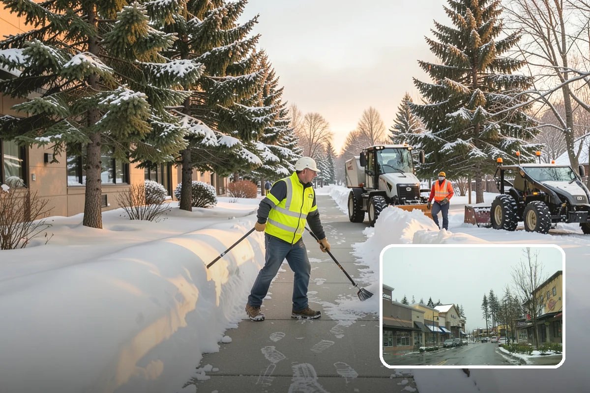 Residential Parking Lot Snow Removal in Mill Creek, Snohomish County, WA - Residents keep access to their vehicles during rare but disruptive lowland storms
