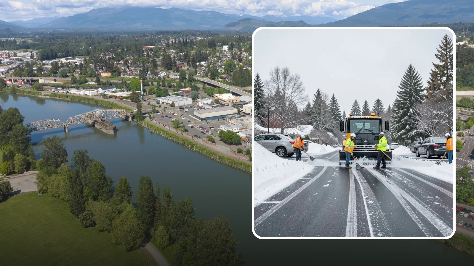 Residential Parking Lot Snow Removal in Mount Vernon, Skagit County, WA - We clear shared residential parking lots across Western Washington so tenants can reach their cars the moment Puget Sound snow...