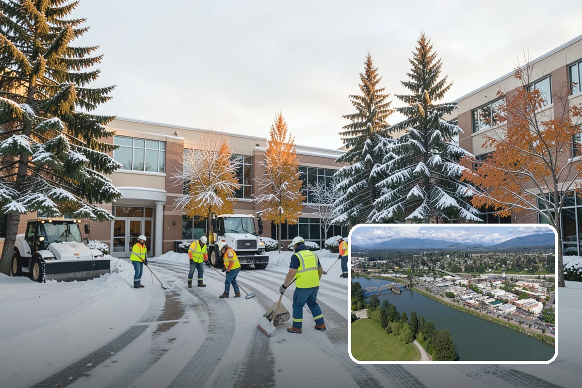 Residential Parking Lot Snow Removal in Mount Vernon, Skagit County, WA - Residents keep access to their vehicles during rare but disruptive lowland storms