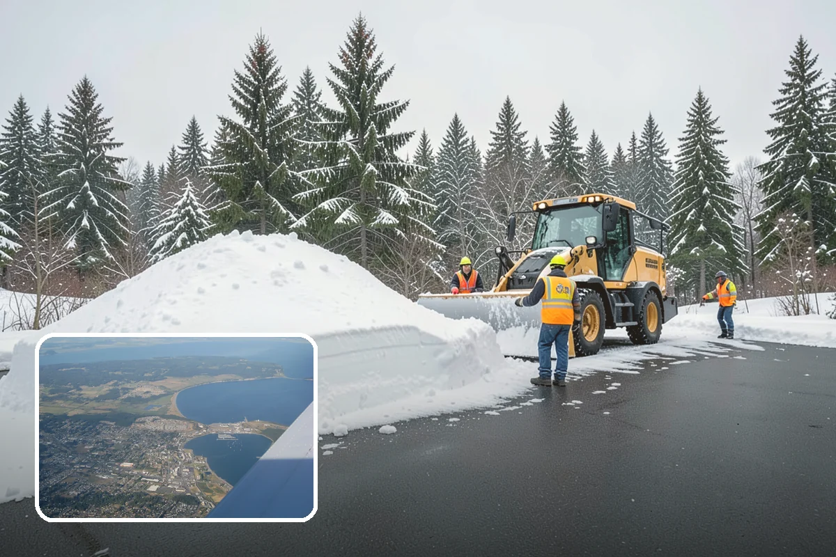 Residential Parking Lot Snow Removal in Oak Harbor, Island County, WA - Residents keep access to their vehicles during rare but disruptive lowland storms