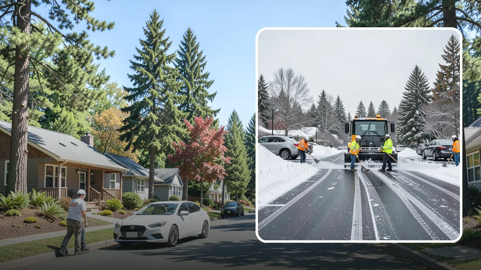 Residential Parking Lot Snow Removal in Orting, Pierce County, WA - We clear shared residential parking lots across Western Washington so tenants can reach their cars the moment Puget Sound snow...