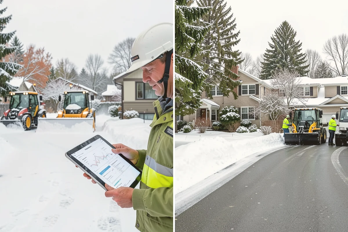 Residential Parking Lot Snow Removal in Orting, Pierce County, WA - Walk the lot to map stall layout, drainage, and where cars stay parked